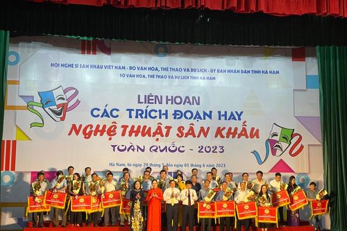 Khai mạc Liên hoan các trích đoạn hay nghệ thuật sân khấu toàn quốc năm 2023