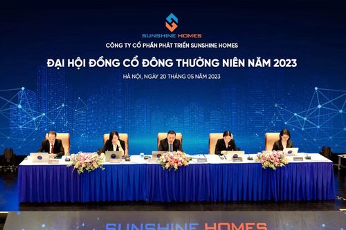 Sunshine Homes: Đặt mục tiêu tăng trưởng ổn định và tập trung phát triển các dự án lớn