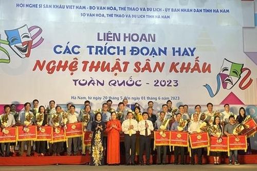 Khai mạc Liên hoan các trích đoạn hay Nghệ thuật sân khấu toàn quốc năm 2023
