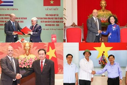 Đoàn đại biểu Ủy ban Bảo vệ Cách mạng Cuba kết thúc tốt đẹp chuyến công tác tại Việt Nam