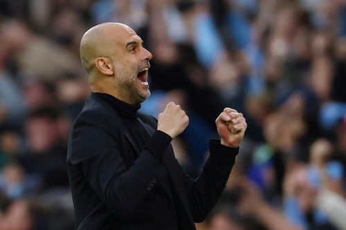 Phản ứng của Pep Guardiola khi Man City vô địch Premier League