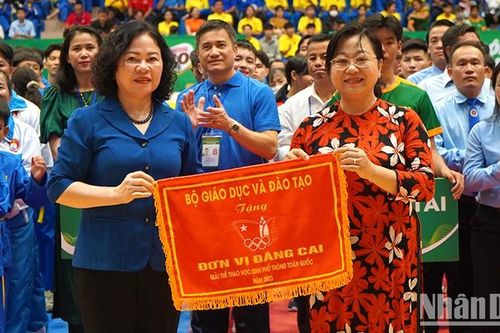 Giải thể thao học sinh phổ thông toàn quốc môn Vovinam và bơi lội