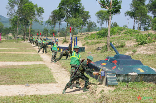 Thao trường 'nở hoa' quyết thắng