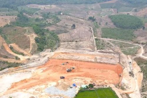 Dự án nâng cấp hồ chứa 118 tỷ đồng chưa bồi thường đã thi công