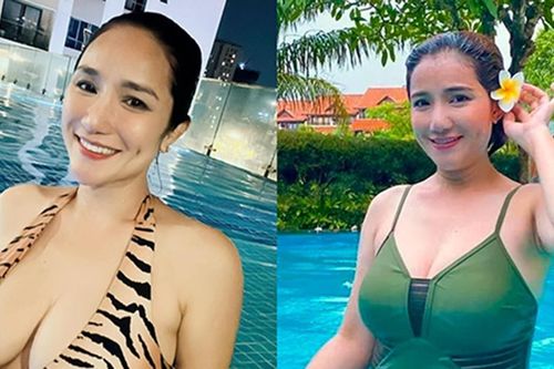 Cát Tường tuổi 45 rất chăm khoe dáng, được khen 'hồi xuân'