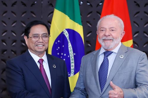 Thủ tướng gặp Tổng thống Brazil và Tổng thống Ukraine