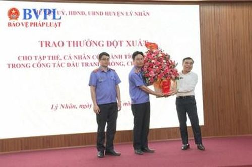 VKSND huyện Lý Nhân phối hợp giải quyết 2 tin báo tội phạm có tính chất phức tạp