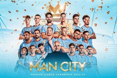 Những thống kê ấn tượng về chức vô địch Premier League của Man City
