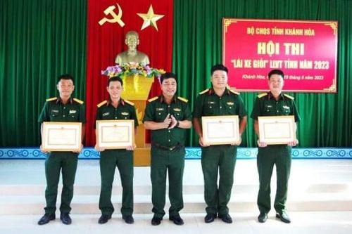 Bộ Chỉ huy Quân sự tỉnh Khánh Hòa tổ chức hội thi 'Lái xe giỏi' năm 2023