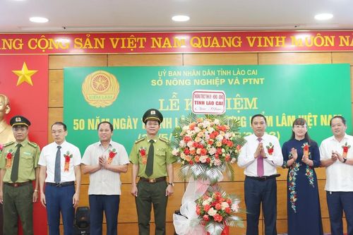 Kỷ niệm 50 năm Ngày thành lập lực lượng Kiểm lâm Việt Nam