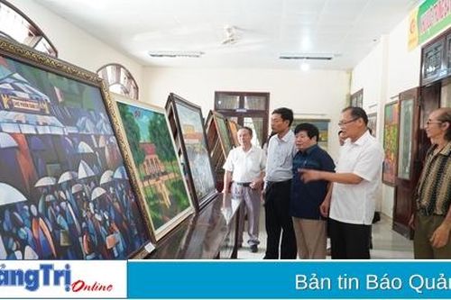 Sẽ trưng bày 23 tác phẩm mỹ thuật về mảnh đất và con người Cam Lộ