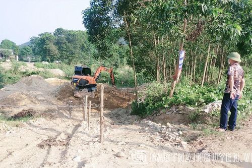 Xã Phúc Trìu cam kết giám sát chặt chẽ hoạt động khai thác tài nguyên