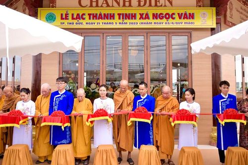 Lễ lạc thành tịnh xá Ngọc Vân (TP.Thủ Đức)