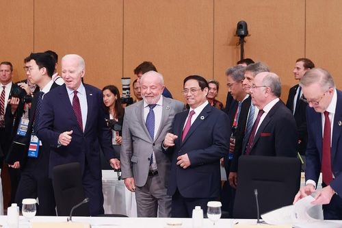 Thông điệp của Việt Nam về hòa bình, ổn định và phát triển tại thượng đỉnh G7 mở rộng