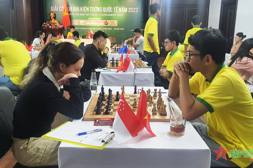 Giải cờ vua quốc tế Hà Nội năm 2023 thu hút kỳ thủ từ 10 quốc gia
