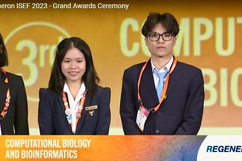 Học sinh Việt Nam đoạt giải tại Hội thi Khoa học kỹ thuật quốc tế 2023