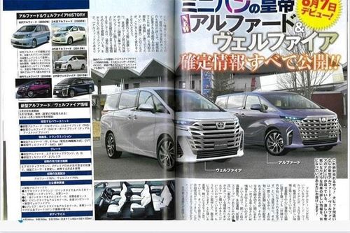 'Chuyên cơ mặt đất' Toyota Alphard 2023 đã chốt lịch ra mắt