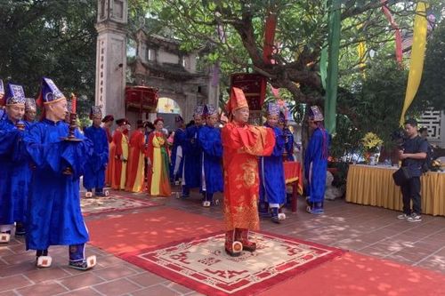 Đặc sắc nghi lễ tái hiện Hội thề Trung hiếu đền Đồng Cổ - Tây Hồ