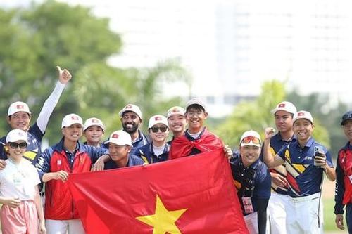 Đội tuyển golf Việt Nam nhận thưởng lớn sau kỳ SEA Games lịch sử