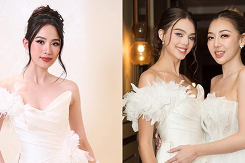 Sherri Phan và Vera Nguyễn đọ sắc cùng vợ Tây của Bùi Tiến Dũng