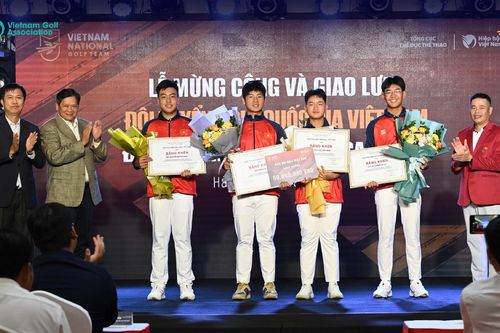 Đội tuyển golf Việt Nam được thưởng hơn 700 triệu đồng sau SEA Games 32