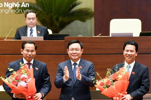 Quốc hội thực hiện quy trình nhân sự đối với 2 chức danh Bộ trưởng Bộ Tài nguyên và Môi trường, Chủ nhiệm Ủy ban Tài chính - Ngân sách