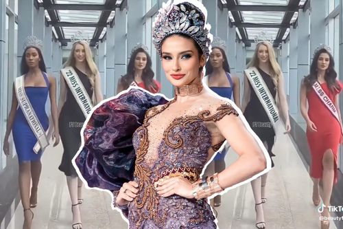 Catwalk 'sương sương', Miss Charm 2023 bỗng gây tranh cãi