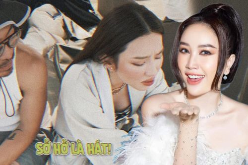 Hoa hậu Thùy Tiên ngẫu hứng hát hò nhạc của Bảo Thy: 'Chính chủ' nghe xong chắc sẽ 'cảm lạnh' mất!