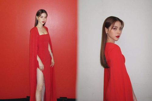 Baifern Pimchanok khoe vóc dáng với chiếc đầm ôm sát cơ thể, có còn bị 'tuýt còi' vì quá khẳng khiu