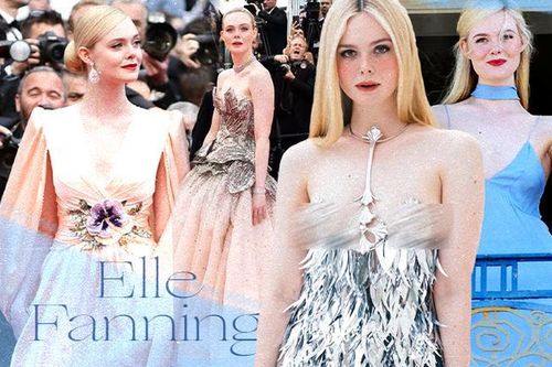 'Công chúa' Elle Fanning và màn lột xác ngỡ ngàng ở LHP Cannes 2023