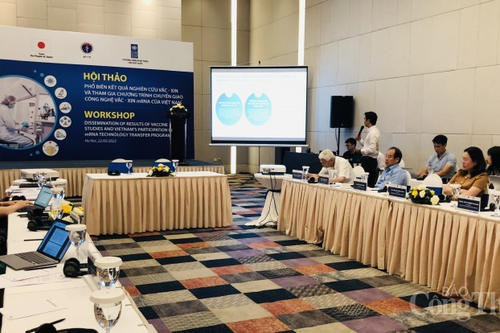 Kết quả nghiên cứu vắc xin và sự tham gia của Việt Nam trong chuyển giao công nghệ vắc xin mRNA