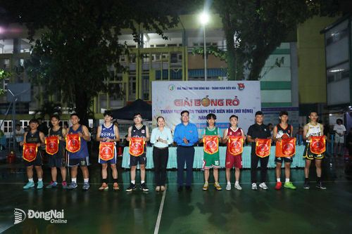Khai mạc Giải bóng rổ thanh thiếu niên TP. Biên Hòa mở rộng lần I- 2023