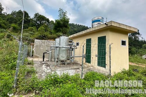 Chi Lăng: Công trình cấp nước sinh hoạt bị 'bỏ quên'