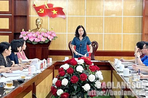 Thành phố Lạng Sơn: Họp Ban Chỉ đạo Hội thi Bí thư chi bộ giỏi năm 2023