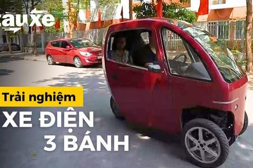 Trải nghiệm xe điện 3 bánh I Bản tin Tàu và Xe | 22/05/2023