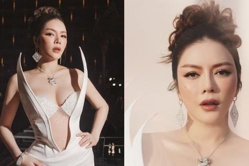 Lý Nhã Kỳ lại gây choáng khi đeo bộ trang sức 15 tỷ đi dự show thời trang Đỗ Long