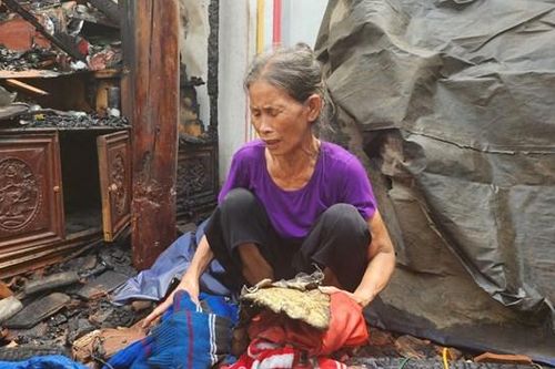 Ngọn lửa 'kỳ bí' lại tự bùng lên rồi thiêu rụi căn nhà ở Thanh Hóa