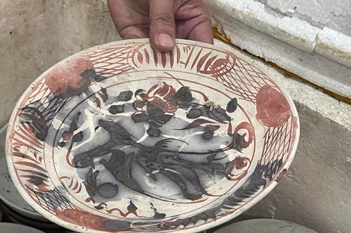 Các cổ vật thu giữ ở Quảng Ngãi có niên đại ở thế kỷ 16-17