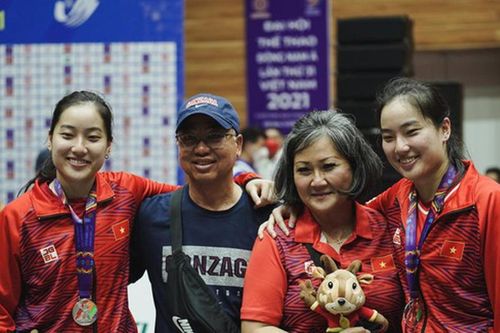 Xem lại những khoảnh khắc đáng nhớ của Trương Twins, đưa bóng rổ nữ Việt Nam đạt hạng 4 SEA Games 32