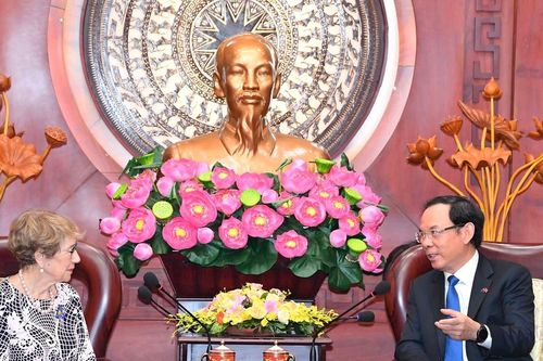 Bí thư Thành ủy TPHCM tiếp Thống đốc bang New South Wales, Australia