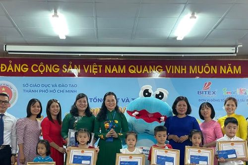 TPHCM: Sôi động sân chơi vẽ sáng tạo cho trẻ mầm non