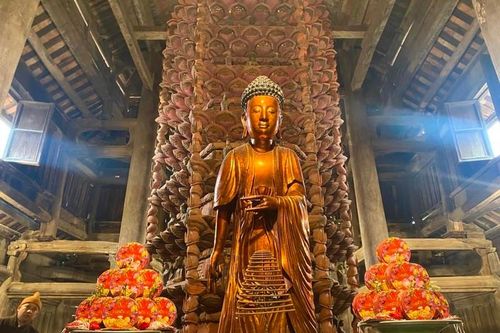 Ngắm báu vật quốc gia độc nhất Việt Nam trong chùa Giám Hải Dương