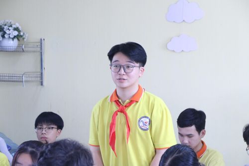 Nam sinh lớp 9 nhiệt huyết với phong trào công tác Đội