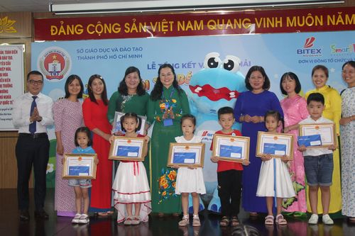 Tổng kết và trao giải Hội thi 'Bé vẽ sáng tạo cùng BITEX'