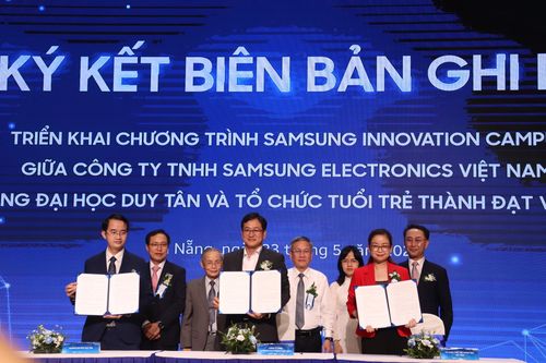 Trường ĐH Duy Tân hợp tác với Samsung đào tạo nhân lực công nghệ