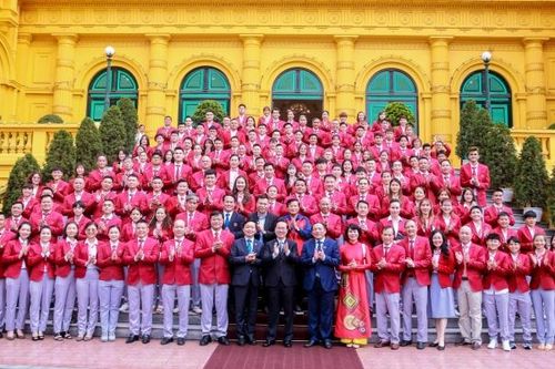 Chủ tịch nước biểu dương các vận động viên xuất sắc của Đoàn Thể thao Việt Nam tại SEA Games 32