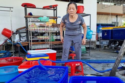 Nhà máy gặp sự cố, dân thiếu nước sạch giữa cái nắng gần 40 độ