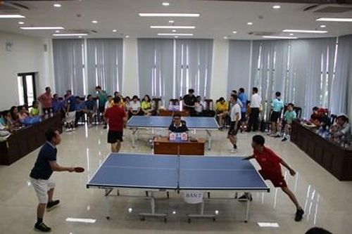 VKSND quận Sơn Trà (TP Đà Nẵng) tổ chức giải thể thao bóng bàn