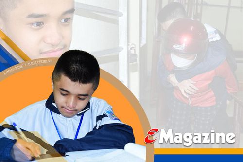 Nghị lực phi thường của cậu học trò 'xương thủy tinh' ở Hà Tĩnh