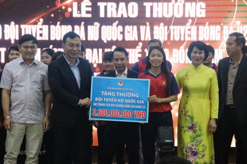 Đội tuyển bóng đá Nữ nhận 5,6 tỷ đồng sau kỳ tích tại SEA Games 32